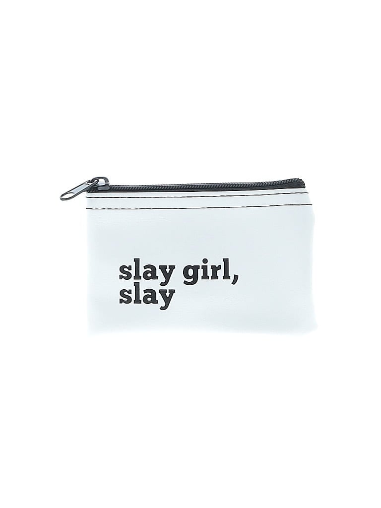 Pre-owned Unbranded Coin Purse In White