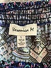 Veronica M. Paisley Blue Casual Skirt Size L - photo 4