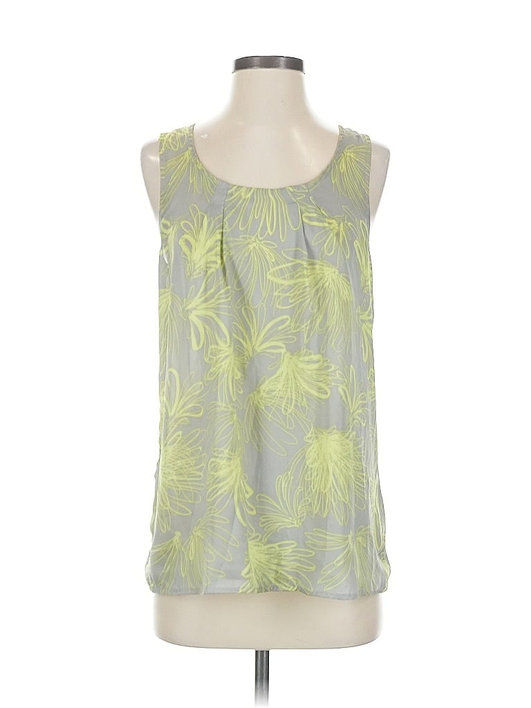 Pre-owned Gap Outlet Sleeveless Blouse In Green