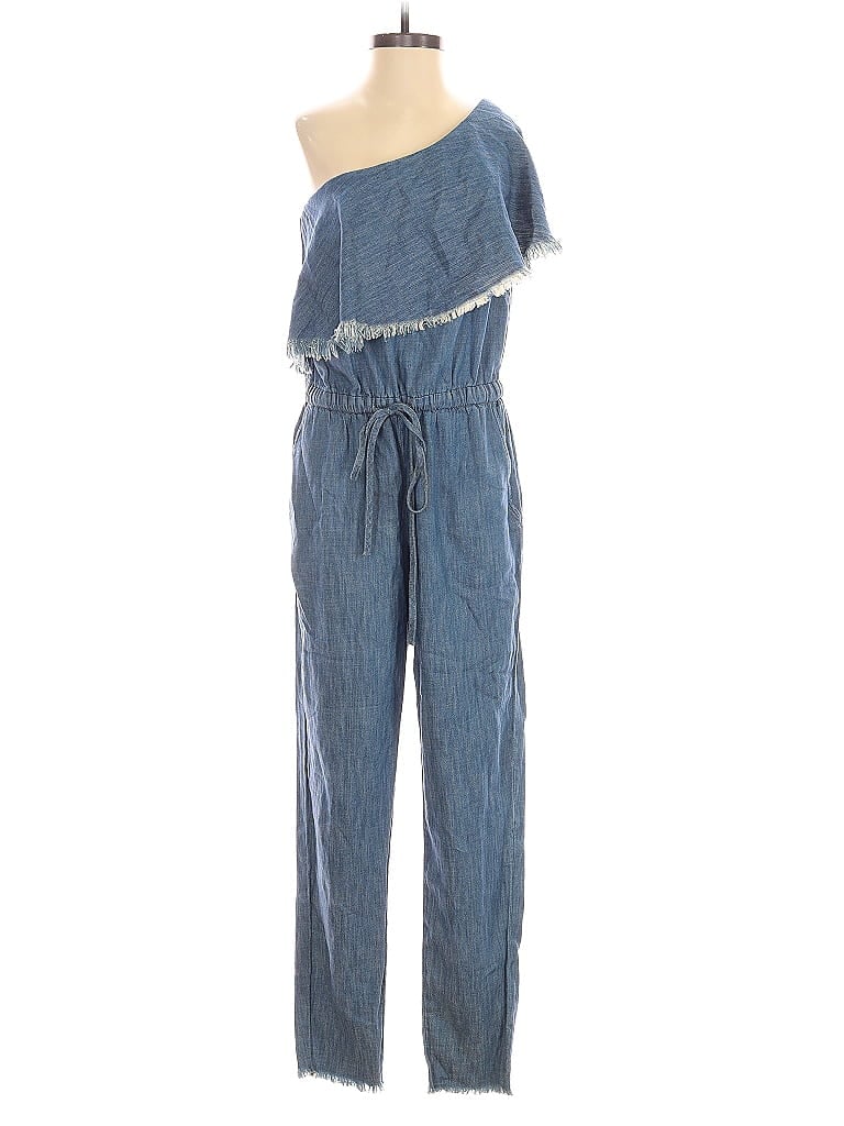 Pre-owned Blanknyc Blank Nyc Jumpsuit In Blue