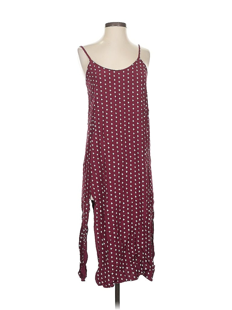 Pre-owned Paris Atelier & Other Stories Casual Dress In Burgundy