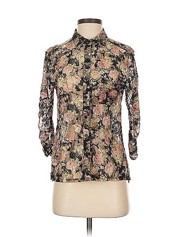 Eyeshadow 3/4 Sleeve Blouse (view 1)