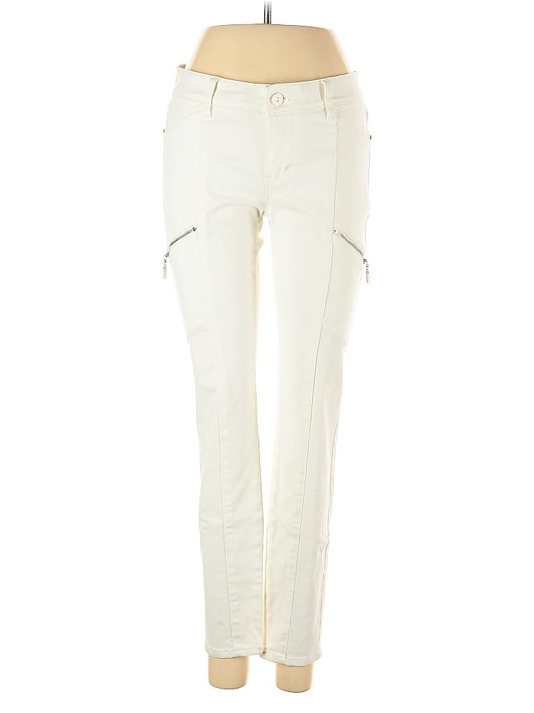 Pre-owned White House Black Market Jeans In White