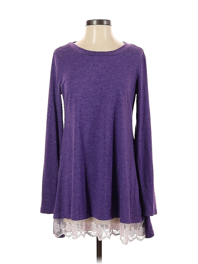 Pre-owned Unbranded Casual Dress In Purple