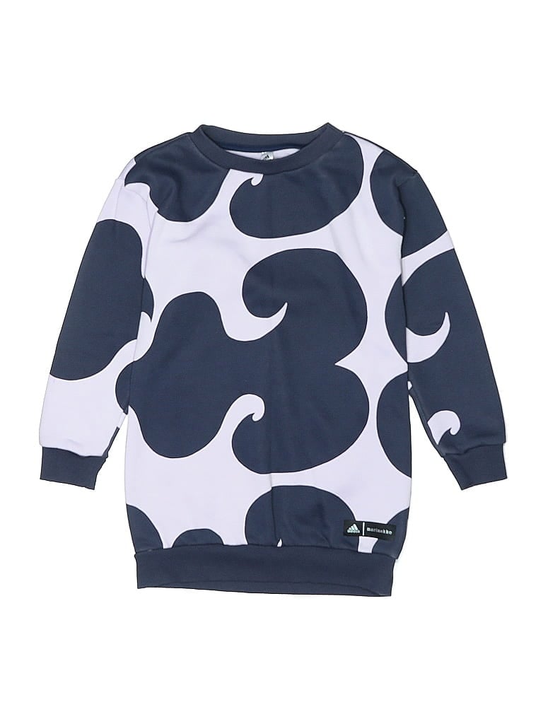 Pre-owned Adidas Originals Kids' Pullover Sweater In Blue