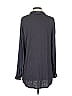 Left Coast by Dolan 100% Polyester Gray Long Sleeve Blouse Size S - photo 2