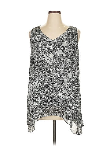 Worthington Sleeveless Blouse (view 1)