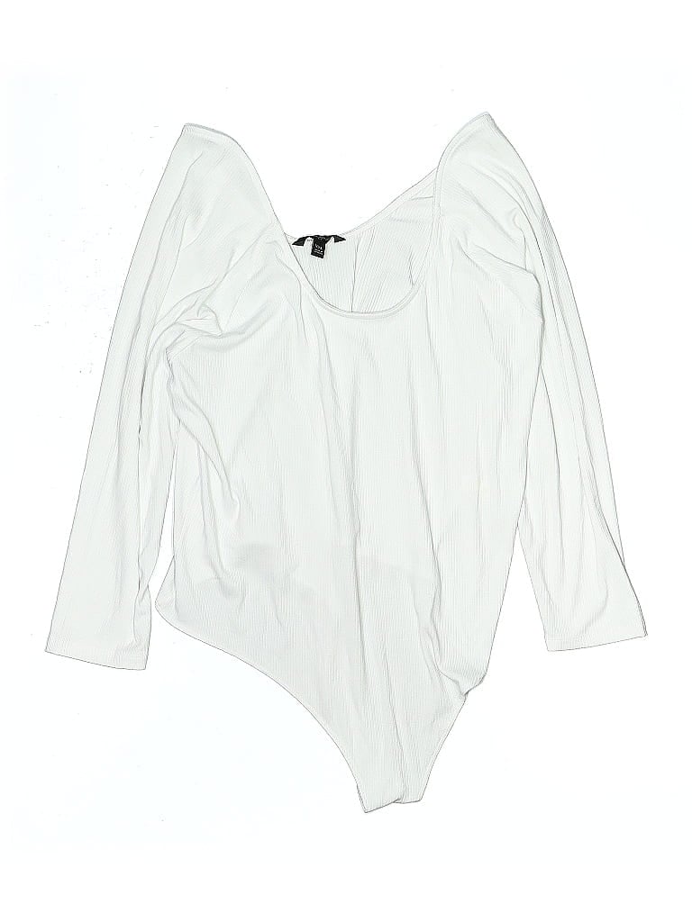 Pre-owned Banana Republic Factory Store Bodysuit In White