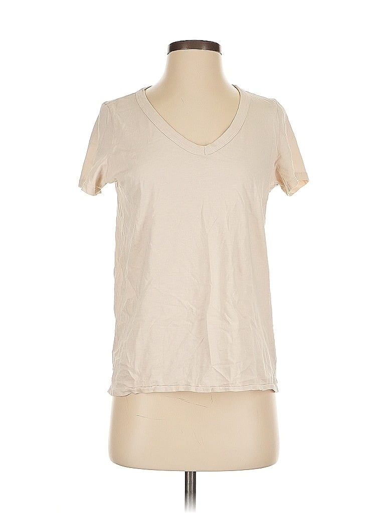 Pre-owned Aerie Short Sleeve T-shirt In White