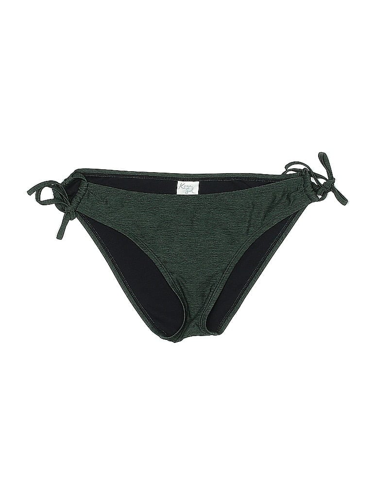 Pre-owned Kona Sol Swimsuit Bottoms In Green