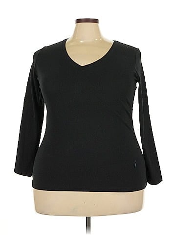 Lord & Taylor 3/4 Sleeve T-Shirt (view 1)