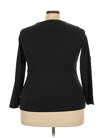 Lord & Taylor 3/4 Sleeve T-Shirt (view 2)