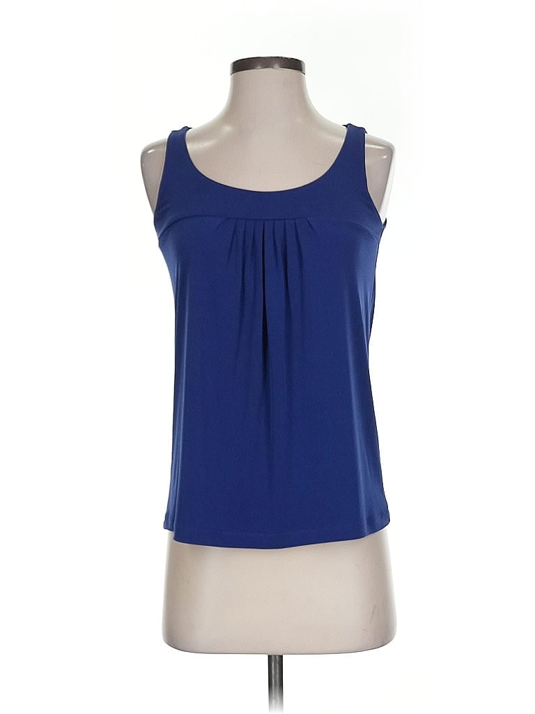 Click to view more detailed imagery on our partner's website Pre-owned New York And Company Sleeveless Blouse In Blue