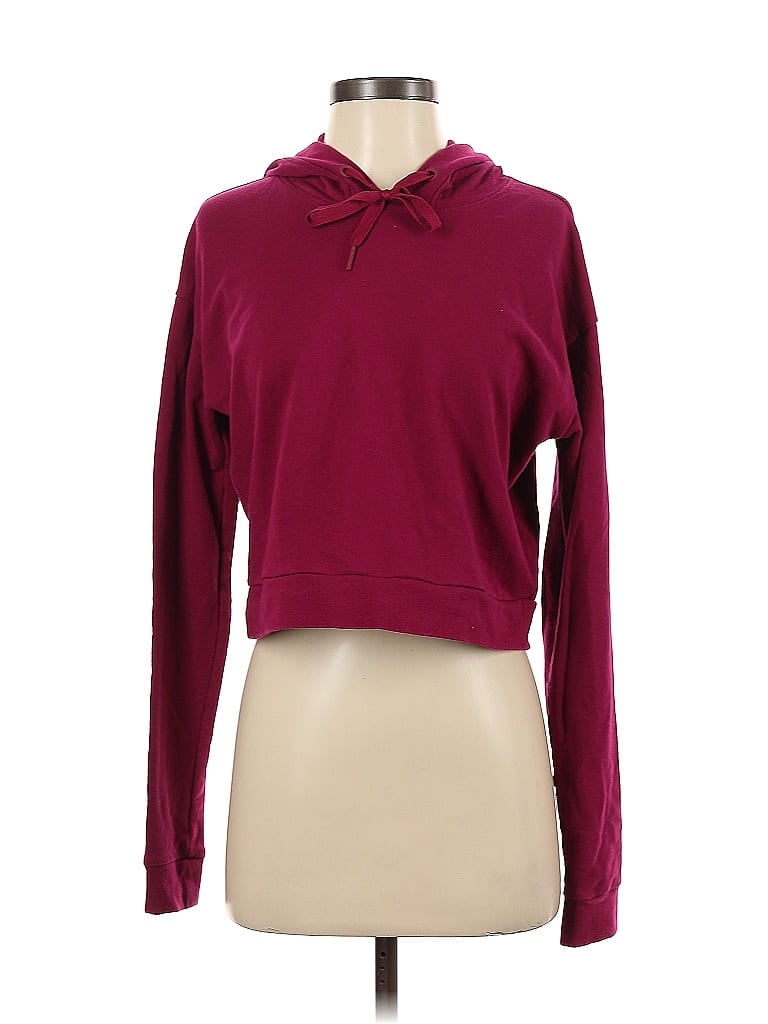 VICTORIA SPORT Pre-owned Pullover Hoodie In Burgundy