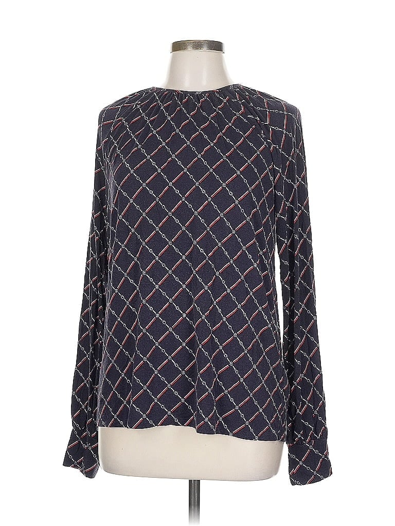 Click to view more detailed imagery on our partner's website Pre-owned Polo Ralph Lauren Long Sleeve Blouse In Blue