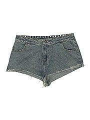White Fox Denim Shorts
