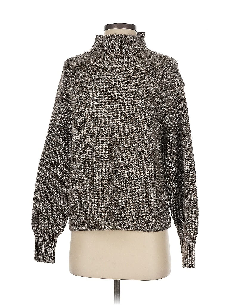 Pre-owned Ann Taylor Turtleneck Sweater In Brown
