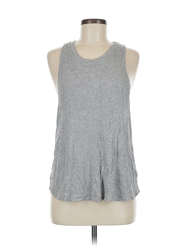 Pre-owned Eberjey Sleeveless T-shirt In Gray