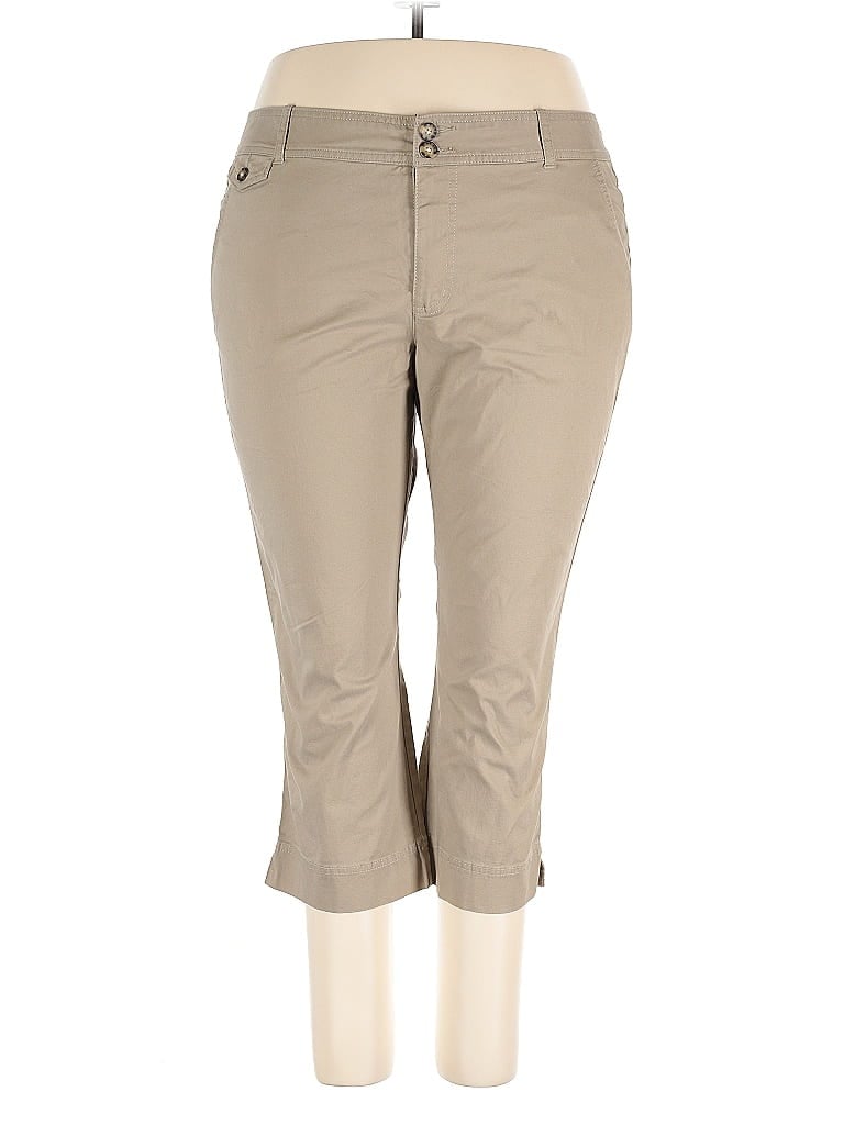 Pre-owned Eddie Bauer Khaki Pant In Brown