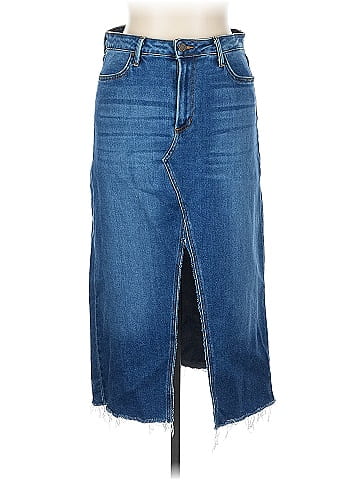 Just Black Denim Skirt (view 1)