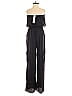 VICI 100% Polyester Solid Black Jumpsuit Size XS - photo 2