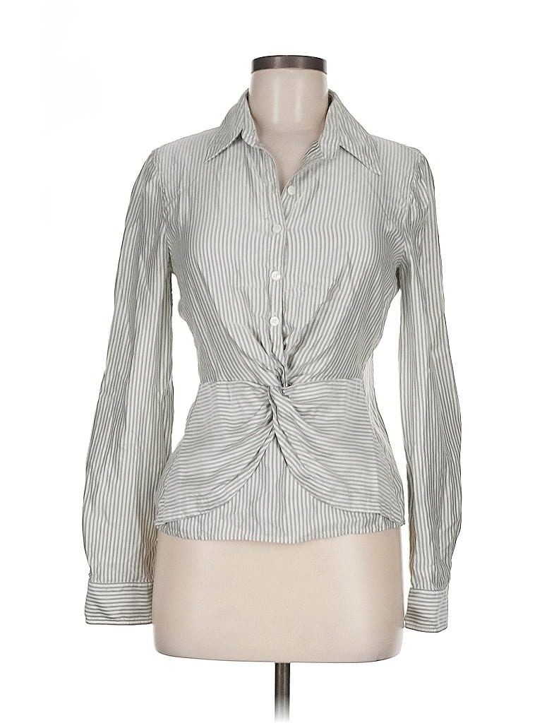 90 Degree by Reflex Color Block Gray Cardigan Size 3X (Plus) - 67% off