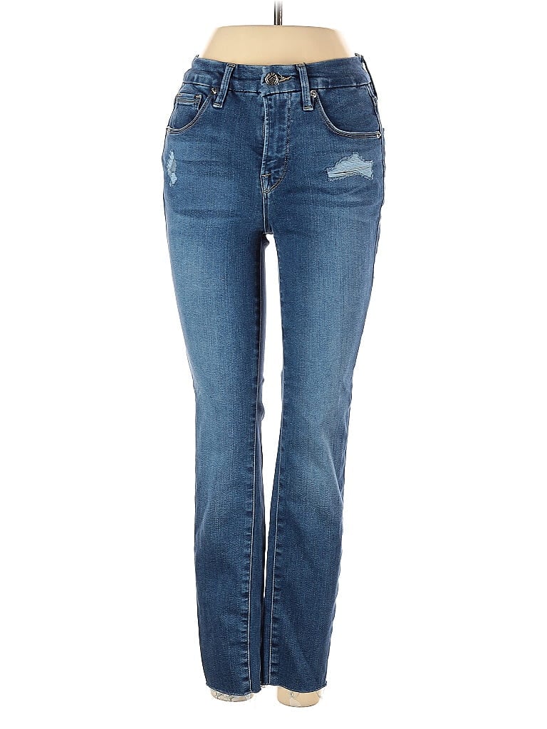 Pre-owned Good American Jeans In Blue