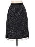 Rebecca Taylor Tweed Black Wool Skirt Size 4 - photo 1