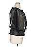 Catch My i 100% Polyester Black 3/4 Sleeve Blouse Size XL - photo 4