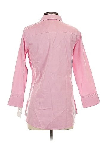 Foxcroft 3/4 Sleeve Button-Down Shirt (view 2)