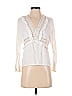 Maje Ivory Long Sleeve Blouse Size Sm (1) - photo 1