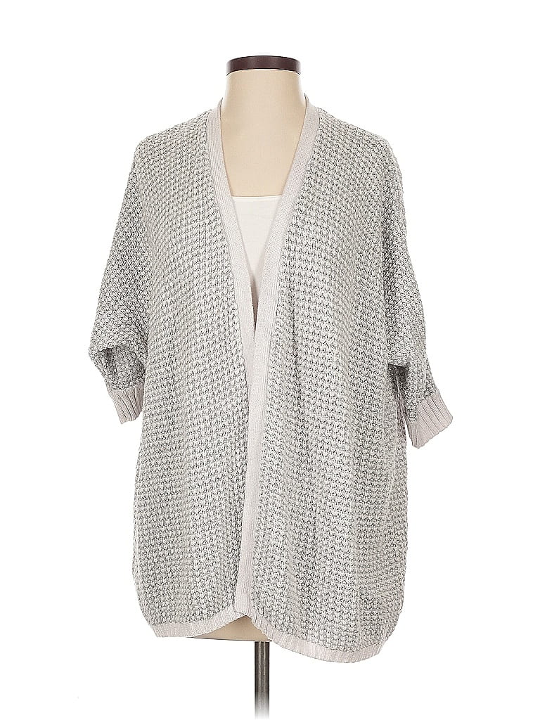 Pre-owned Aéropostale Cardigan Sweater In Gray