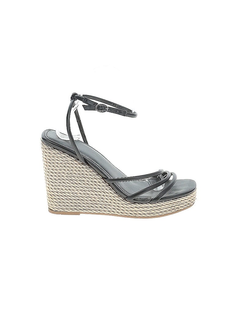 Pre-owned Eileen Fisher Wedges In Black