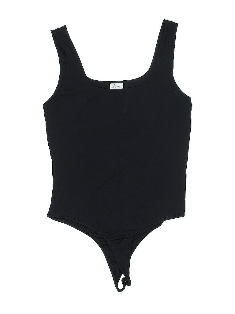 Pre-owned Blue Rain Bodysuit In Black