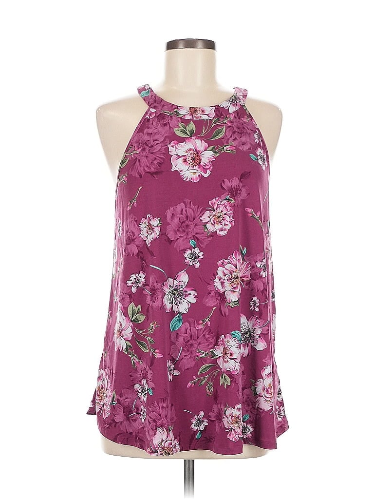 Pre-owned Torrid Sleeveless Blouse In Purple