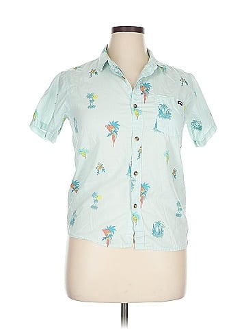 Billabong Short Sleeve Button-Down Shirt (view 1)