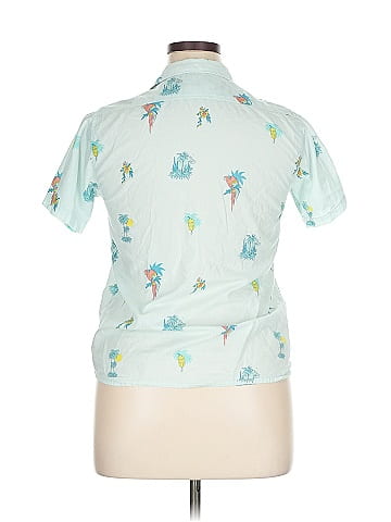 Billabong Short Sleeve Button-Down Shirt (view 2)