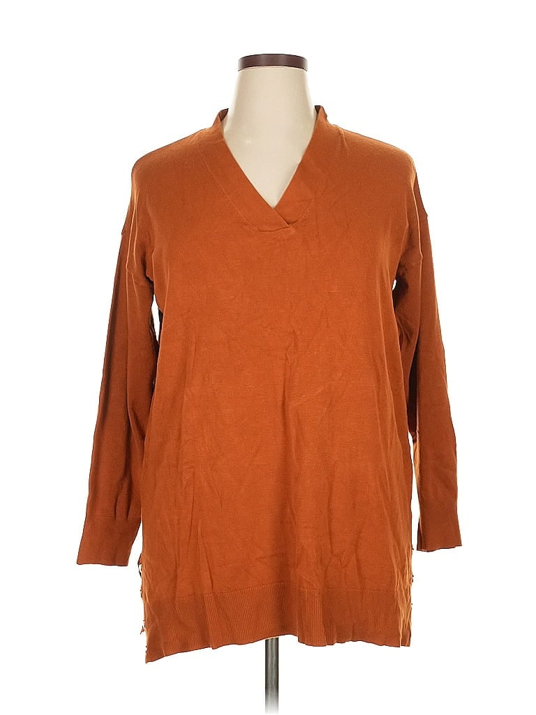 Pre-owned Jm Collection Kimono In Brown