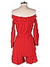 Amadi Solid Red Romper Size XS - photo 2