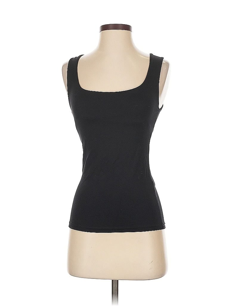 Pre-owned Zara Tank Top Black Strapless Neckline Tops