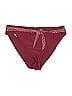 Unbranded Polka Dots Burgundy Swimsuit Bottoms Size M - photo 1