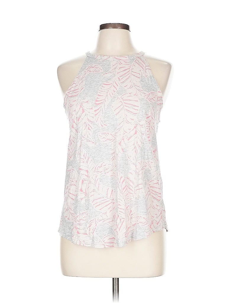 Pre-owned Gap Outlet Tank Top Pink Halter Neckline Tops