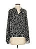 J.Crew 100% Polyester Black Long Sleeve Blouse Size S - photo 1