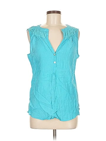 Roz & Ali Sleeveless Blouse (view 1)