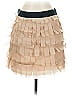 J.Crew 100% Silk Solid Tan Silk Skirt Size 2 - photo 1