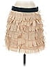 J.Crew 100% Silk Solid Tan Silk Skirt Size 2 - photo 2