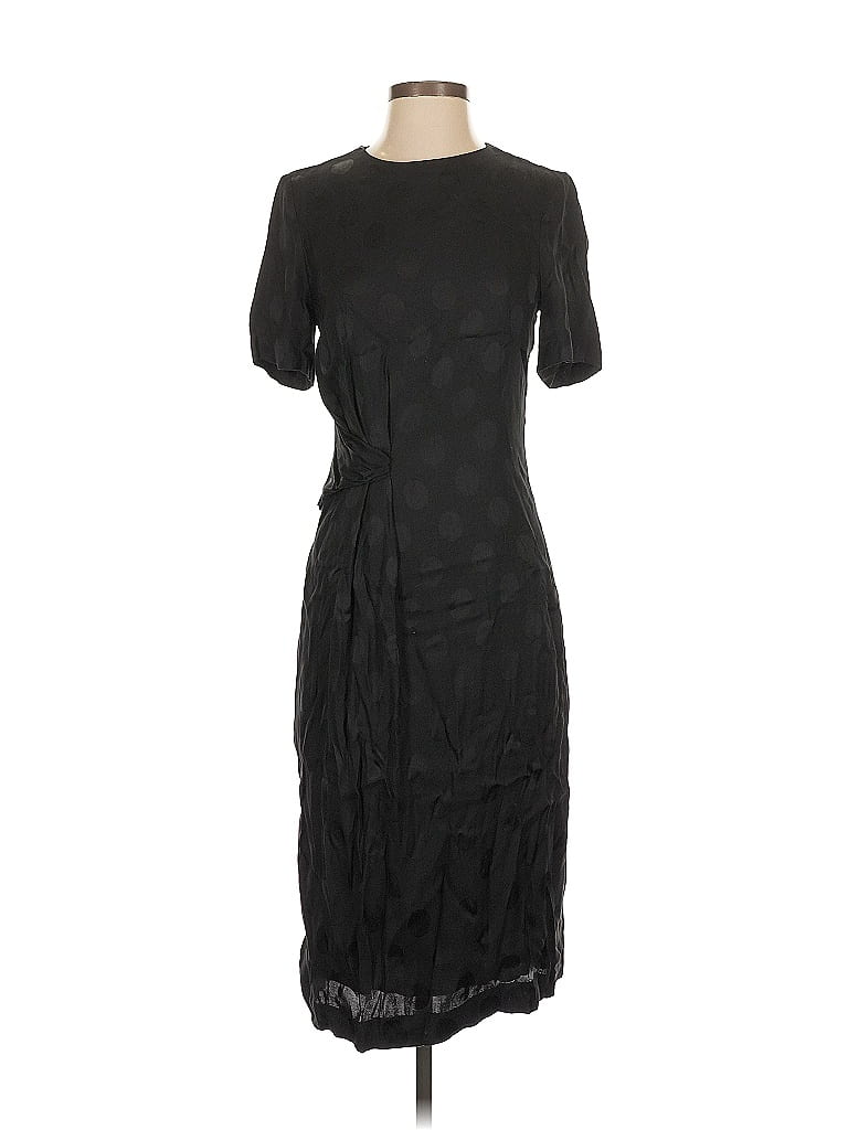 Pre-owned Mango Cocktail Dress In Black
