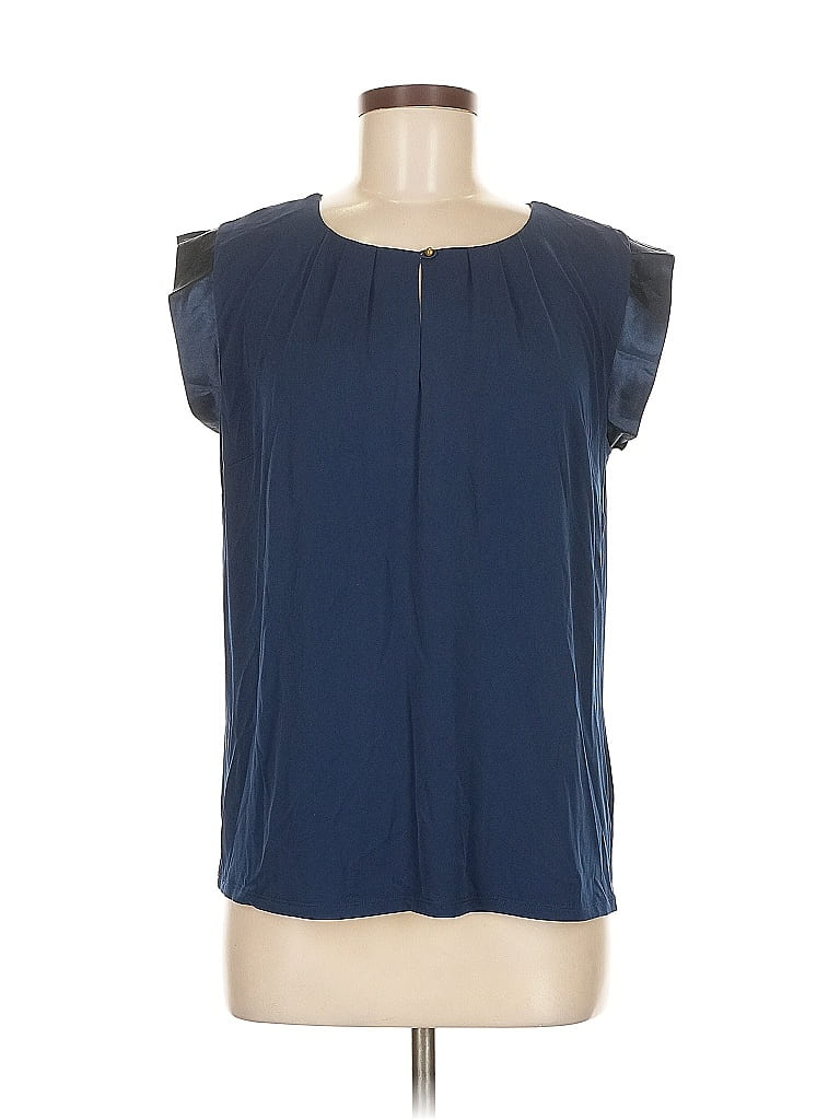 Pre-owned Db Established 1962 Sleeveless Blouse In Blue