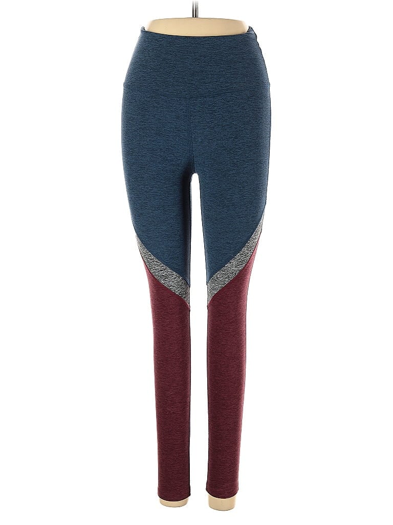 Pre-owned Beyond Yoga Yoga Pants In Blue