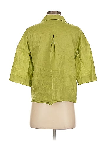 H&M 3/4 Sleeve Button-Down Shirt (view 2)